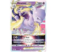 Mewtwo VSTAR 031/078 Rare VSTAR Pokemon Card (Pokemon GO Special TCG Set) + 1x TitanCards® Toploader