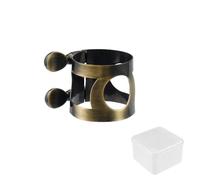 Mewutal Alto Saxophone Ligature Double Screws Bronze Metal Alto Saxophone Ligature Fastener Adjustable Screw Alto Sax Mouthpiece Ligature Fastener for Alto Saxphone Bakelite Mouthpiece (Alto Sax)
