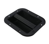 Mewutal Black Recessed Speaker Handles 175×150mm/6.89"×5.91" Iron Speaker Cabinet Handle Replacement for Party Concert Band