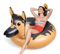 MewVeer Fun Pool Floats, Funny Pool Float for Adults, Dog Party Tube Inflatable Raft for Kids, Dog Pool Float Swim Ring for Beach Party & Tubes Pool Toys Floats for Adult Relaxing & Lifeguard