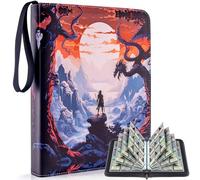 MewVeer Trading Card Binder for MTG/YGO/PTCG Cards, Holds 900 Cards, Trading Card Holder, Game Collection Card Album, Gifts for Boys/Girls