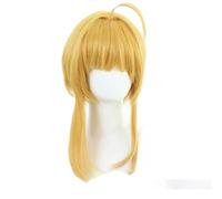 MEX Cosplay wig compatible with CardCaptor Sakura KINOMOTO SAKURA