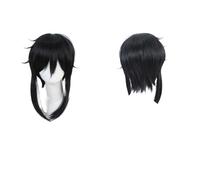 MEX Cosplay wig compatible with Kuroshitsuji butler Sebastian Michaelis, Sebastian Michaelis