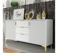Sideboard Tide Crest 140Cm - White & Gold