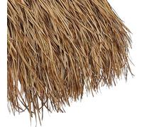 Mex SLE Artificial Thatch Tiles - Waterproof UV-Resistant PE Thatch Roofing for Tiki Huts, Gazebo Roofs, 30pcs (47x50cm, Covers 6-10m²) - Perfect for Outdoor Decor