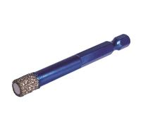 Mexco Wax filled Diamond Tile Drill Bit with Hex Fit for Drilling Porcelain, Ceramic, Stone - 8mm