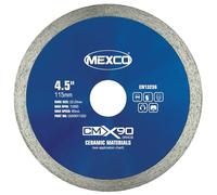 Mexco CMX Ceramic Materials Diamond Blade, High Performance & Fast Cutting Disc for Tiles - 115mm, 8mm Segment Height