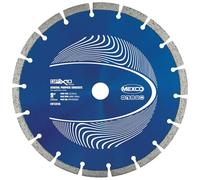 Mexco GPX10 General Purpose Concrete Diamond Blade, Cutting Disc for Non-Abrasive Building Materials - 230mm, 10mm Segment Height