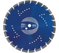 Mexco GPX10 General Purpose Concrete Diamond Blade, Cutting Disc for Non-Abrasive Building Materials - 180mm, 10mm Segment Height, 25.4mm Bore