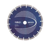Mexco GPX10 General Purpose Concrete Diamond Blade, Cutting Disc for Non-Abrasive Building Materials - 230mm, 10mm Segment Height