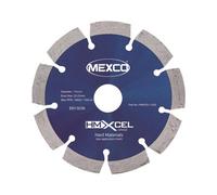 Mexco Hmxcel11522 Xcel Grade Hard Materials Diamond Blade 115 X 22mm Mexhmxl115