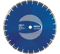 Mexco Tri-Purpose Diamond Blade XCEL Grade - Superior, High-Performance Multi-Material Cutting Disc for Concrete, Asphalt, Slate, Brick - 400mm, 10mm Segment Height, 20mm Bore
