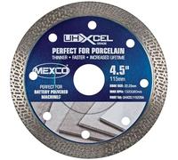 Mexco UHXCEL Grade Porcelain & Ceramic Tile Diamond Blade 115 x 22mm