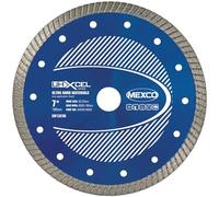 Mexco UHX Ultra Hard Materials Diamond Blade, High-Performance, Precision Cutting Disc for Granite, Porcelain, Marble - 180mm, 10mm Segment Height, 22.23mm Bore