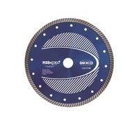 Mexco UHXCEL+ Diamond Blade for Ultra Hard Materials, 230 x 22mm, Turbo Segment