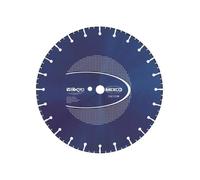 Mexco VBX90 Universal Diamond Blade, Steel, 350 x 25.4mm, Vacuum Brazed for Dry and Wet Cutting