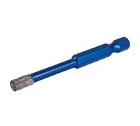 Mexco Wax filled Diamond Tile Drill Bit with Hex Fit for Drilling Porcelain, Ceramic, Stone - 5.5mm