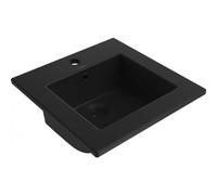 Mexen Bathroom Sink with a Single Bowl Sofia - Black matt - 22157085