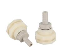 MEXEWORD 1/2" Female Thread to 8/10/12mm Barb Pipe Tail Reducing Connector Gardening Agriculture Irrigation Aquarium Water Tank Coupling(8mm)