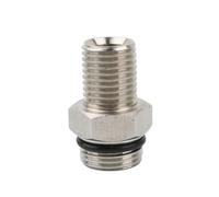 MEXEWORD 1pc G3/8 To M14 M18 M22 Quick Connector High Pressure Water Gun Adapter Joints Car Washer Quick Coupling(M14(B))