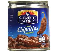MexGrocer Clemente Jacques Chipotle Peppers in Adobo Sauce 210 g (Pack of 3)
