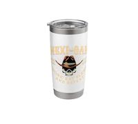 Mexi Can Work Eat Sleep Repeat Work Hard Play Hard Mexican Stainless Steel Insulated Tumbler