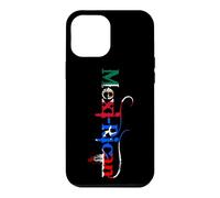 Mexi-Rican: Mexico Puerto Rico Flag Mexican Illustrated Case for iPhone 12 Pro Max