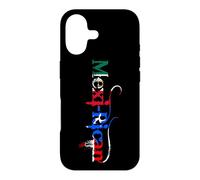 Mexi-Rican: Mexico Puerto Rico Flag Mexican Illustrated Case for iPhone 17