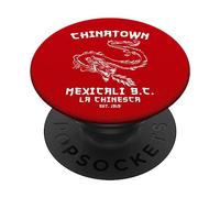 Mexicali La Chinesca Mexico Chinatown Baja California Dragon PopSockets Adhesive PopGrip