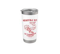 Mexicali La Chinesca Mexico Chinatown Baja California Dragon Stainless Steel Insulated Tumbler