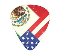 Mexican American Flag Stolmx Guitar Pick Set - Full Print Design, 3 Thicknesses Available