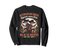 Mexican American Pride Gun Rights Día de los Muertos Sweatshirt