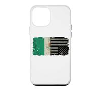 Mexican American Split Flag Nation In Distress Chicano Case for iPhone 12 mini