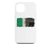 Mexican American Split Flag Nation In Distress Chicano Case for iPhone 13