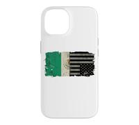 Mexican American Split Flag Nation In Distress Chicano Case for iPhone 14