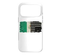 Mexican American Split Flag Nation In Distress Chicano Case for iPhone 17 Pro Max