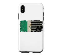 Mexican American Split Flag Nation In Distress Chicano Case for iPhone XS Max