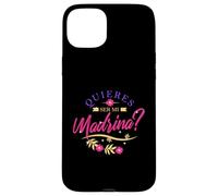 Mexican aunt or Sobrino or quieres ser mi madrina de bautizo Case for iPhone 15 Plus