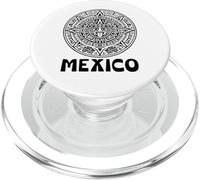 Mexican Aztec Calendar Viva Mexico Fan Orgullo Mexicano PopSockets PopGrip for MagSafe