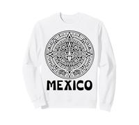 Mexican Aztec Calendar Viva Mexico Fan Orgullo Mexicano Sweatshirt
