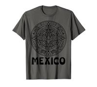 Mexican Aztec Calendar Viva Mexico Fan Orgullo Mexicano T-Shirt