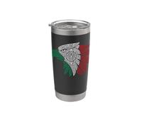 Mexican Aztec Eagle Mexico Heritage Pride Stainless Steel Insulated Tumbler