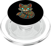 Mexican Aztec Mayan Fox Ancient Mesoamerican Mythology Art PopSockets PopGrip for MagSafe