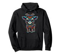 Mexican Aztec Mayan Goat Ancient Mesoamerica Mythology Art Pullover Hoodie