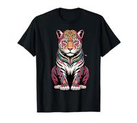 Mexican Aztec Mayan Jaguar Mythology Warrior Art Symbols T-Shirt