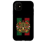 Mexican Aztec Warrior Calendar Mexico Patriotic Souvenir Case for iPhone 11