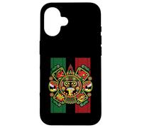 Mexican Aztec Warrior Calendar Mexico Patriotic Souvenir Case for iPhone 16
