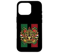 Mexican Aztec Warrior Calendar Mexico Patriotic Souvenir Case for iPhone 16 Pro