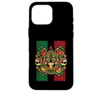 Mexican Aztec Warrior Calendar Mexico Patriotic Souvenir Case for iPhone 16 Pro Max