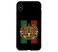 Mexican Aztec Warrior Calendar Mexico Patriotic Souvenir Case for iPhone XS Max